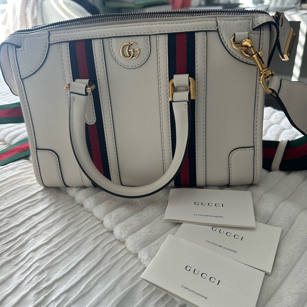 Gucci Small Double G top handle.